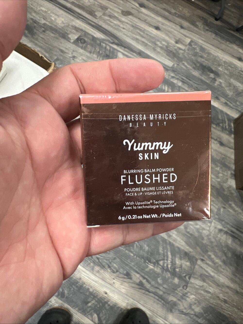Danessa Myricks Yummy Skin Flushed Balm Powder Rosé N Brunch 0.21oz Face & Lip